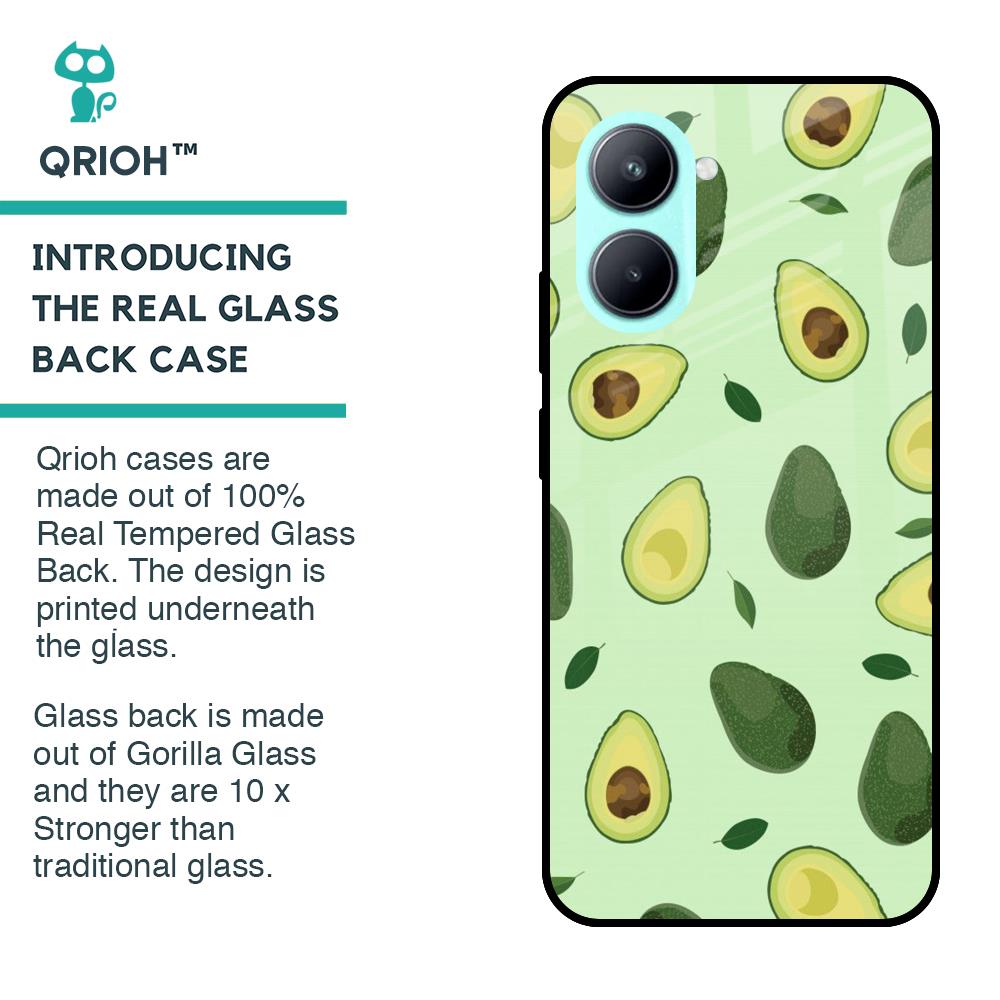 Avocado Green Glass Case For Realme C33