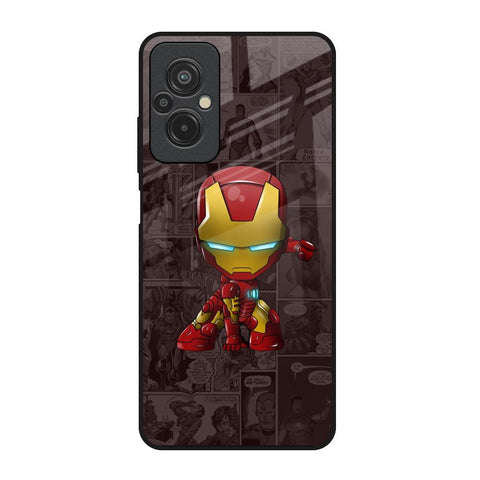 Angry Baby Super Hero Redmi 11 Prime Glass Back Cover Online