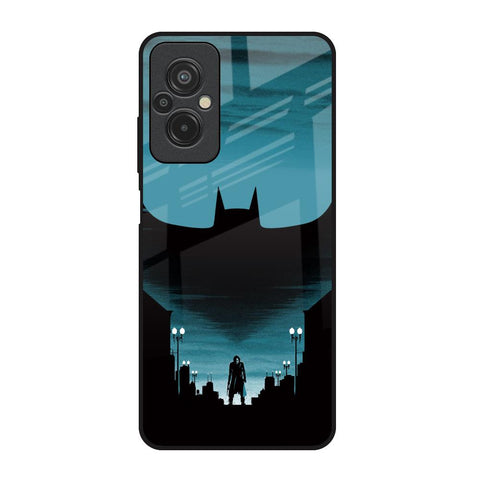 Cyan Bat Redmi 11 Prime Glass Back Cover Online