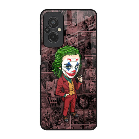 Joker Cartoon Redmi 11 Prime Glass Back Cover Online