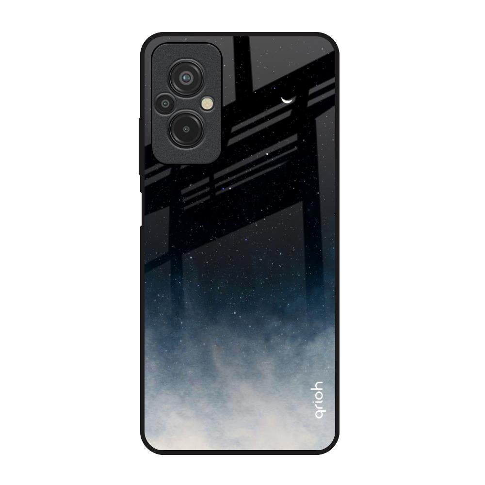 Black Aura Redmi 11 Prime Glass Back Cover Online