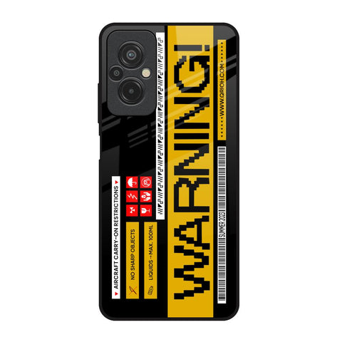 Aircraft Warning Redmi 11 Prime Glass Back Cover Online