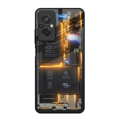 Glow Up Skeleton Redmi 11 Prime Glass Back Cover Online