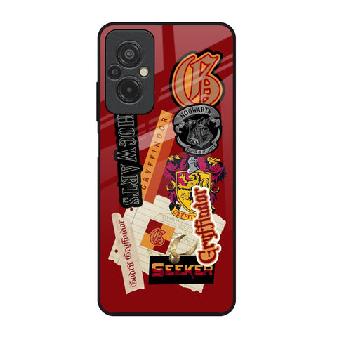 Gryffindor Redmi 11 Prime Glass Back Cover Online