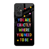 Magical Words Redmi 11 Prime Glass Back Cover Online