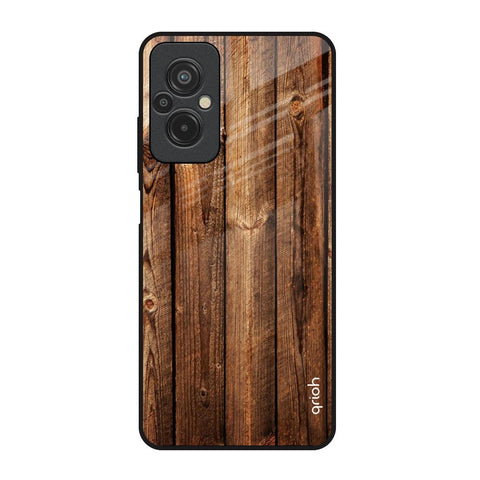 Timber Printed Redmi 11 Prime Glass Back Cover Online
