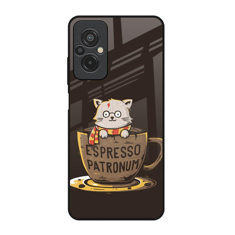 Tea With Kitty Redmi 11 Prime Glass Back Cover Online