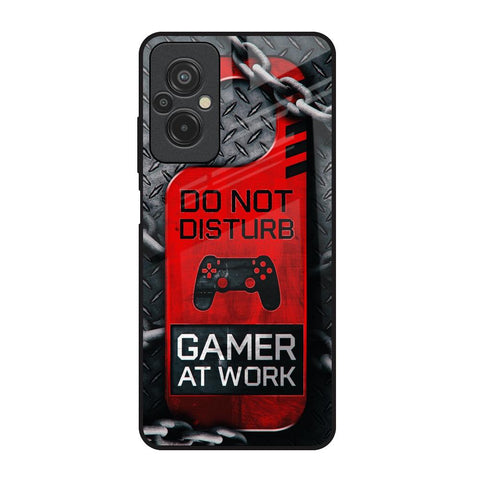 Do No Disturb Redmi 11 Prime Glass Back Cover Online