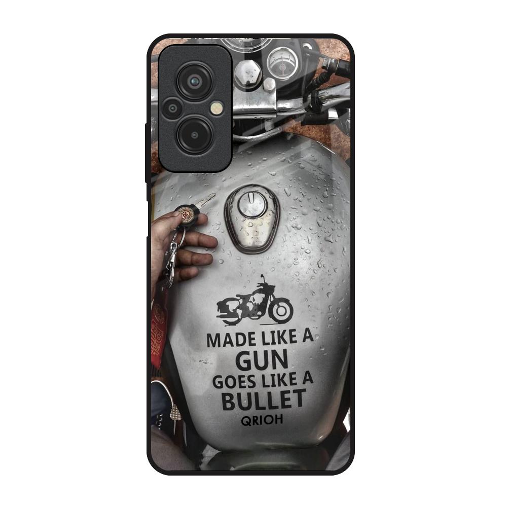 Royal Bike Redmi 11 Prime Glass Back Cover Online