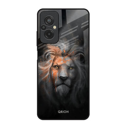 Devil Lion Redmi 11 Prime Glass Back Cover Online