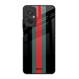Vertical Stripes Redmi 11 Prime Glass Back Cover Online
