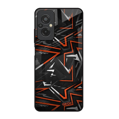 Vector Art Redmi 11 Prime Glass Back Cover Online