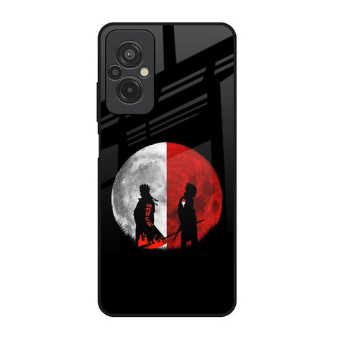 Anime Red Moon Redmi 11 Prime Glass Back Cover Online