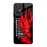 Red Vegeta Redmi 11 Prime Glass Back Cover Online