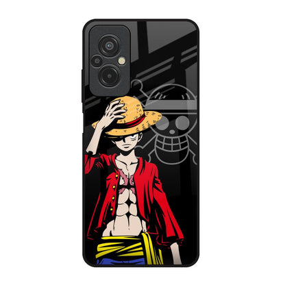 Hat Crew Redmi 11 Prime Glass Back Cover Online