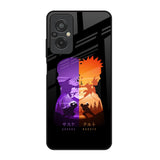 Minimalist Anime Redmi 11 Prime Glass Back Cover Online