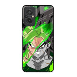 Anime Green Splash Redmi 11 Prime Glass Back Cover Online