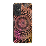 Floral Mandala Redmi 11 Prime Glass Back Cover Online