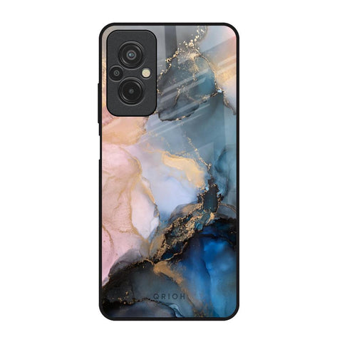 Marble Ink Abstract Redmi 11 Prime Glass Back Cover Online