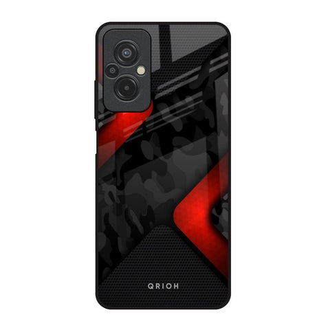 Modern Camo Abstract Redmi 11 Prime Glass Back Cover Online