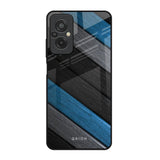 Multicolor Wooden Effect Redmi 11 Prime Glass Back Cover Online