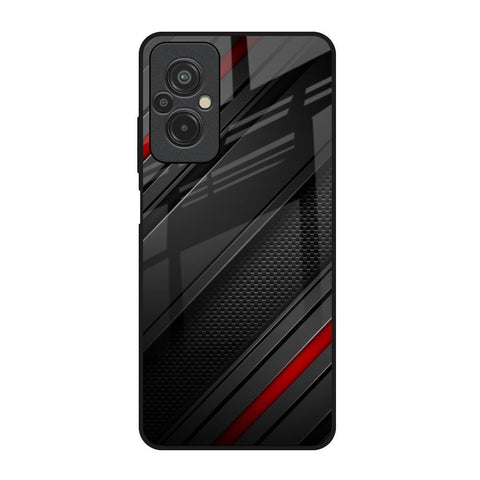 Modern Abstract Redmi 11 Prime Glass Back Cover Online