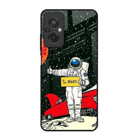 Astronaut on Mars Redmi 11 Prime Glass Back Cover Online