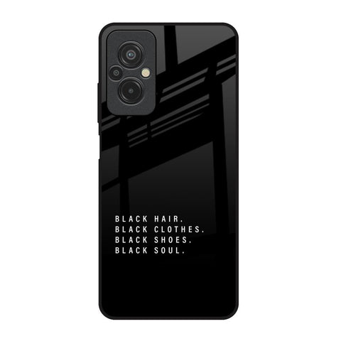 Black Soul Redmi 11 Prime Glass Back Cover Online