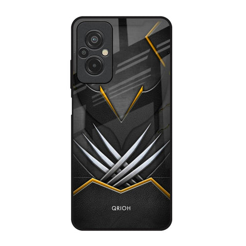 Black Warrior Redmi 11 Prime Glass Back Cover Online