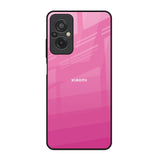 Pink Ribbon Caddy Redmi 11 Prime Glass Back Cover Online