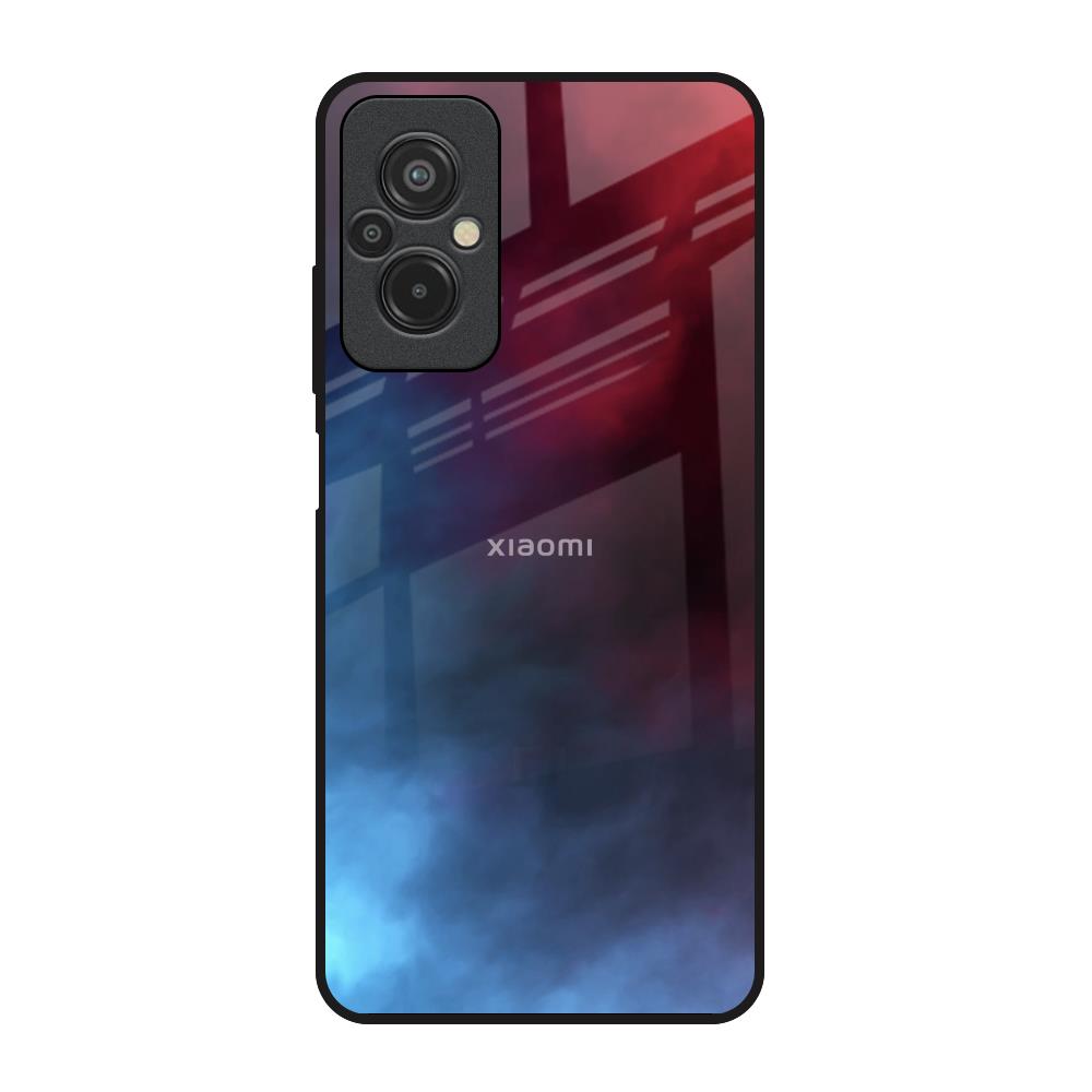 Smokey Watercolor Redmi 11 Prime Glass Back Cover Online