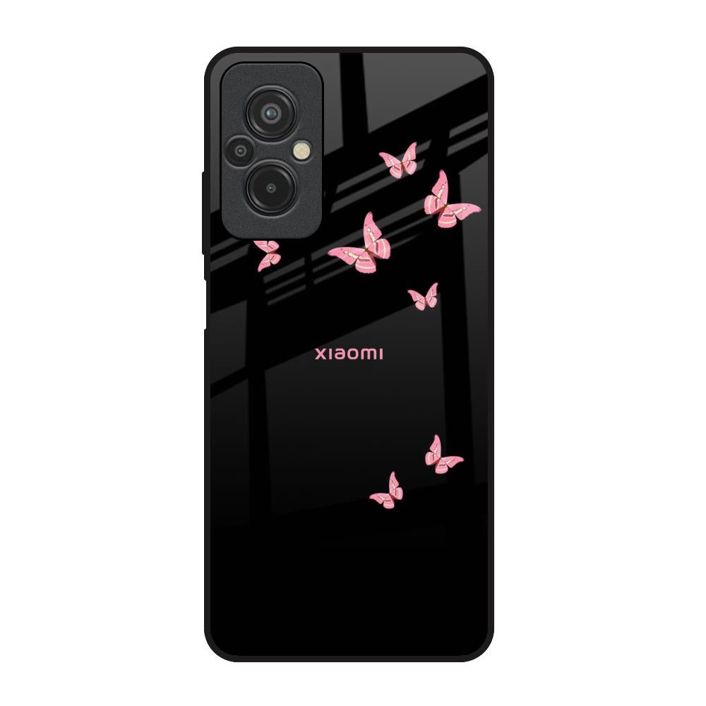 Fly Butterfly Redmi 11 Prime Glass Back Cover Online