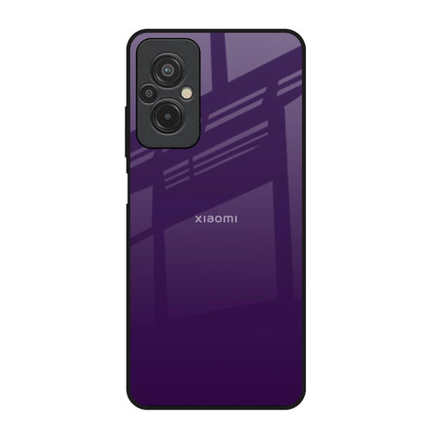 Dark Purple Redmi 11 Prime Glass Back Cover Online
