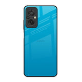 Blue Aqua Redmi 11 Prime Glass Back Cover Online