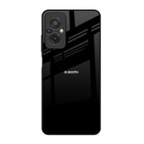 Jet Black Redmi 11 Prime Glass Back Cover Online