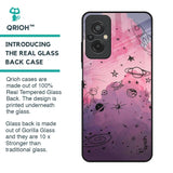 Space Doodles Glass Case for Redmi 11 Prime