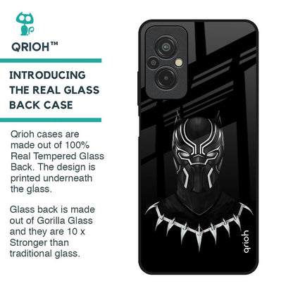 Dark Superhero Glass Case for Redmi 11 Prime
