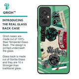 Slytherin Glass Case for Redmi 11 Prime