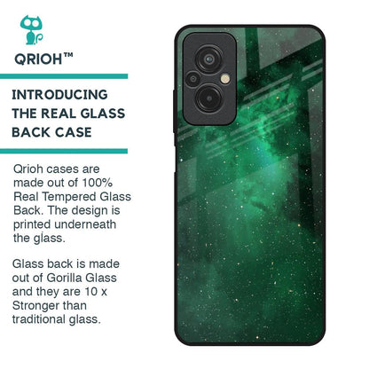Emerald Firefly Glass Case For Redmi 11 Prime