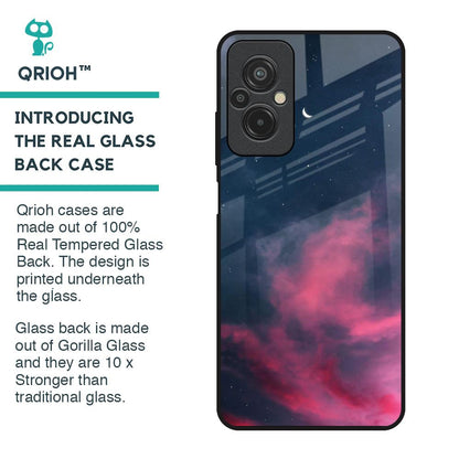 Moon Night Glass Case For Redmi 11 Prime
