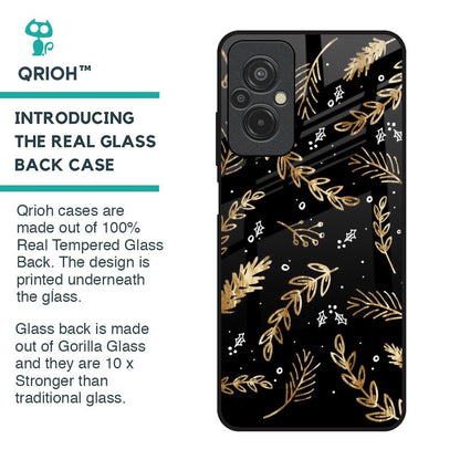 Autumn Leaves Glass Case for Redmi 11 Prime