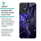Techno Color Pattern Glass Case For Redmi 11 Prime