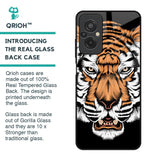 Angry Tiger Glass Case For Redmi 11 Prime