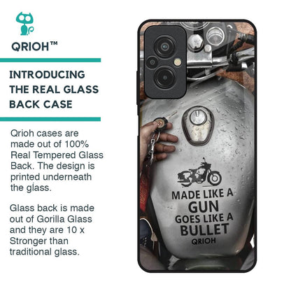 Royal Bike Glass Case for Redmi 11 Prime