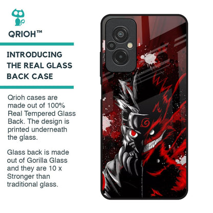 Dark Character Glass Case for Redmi 11 Prime