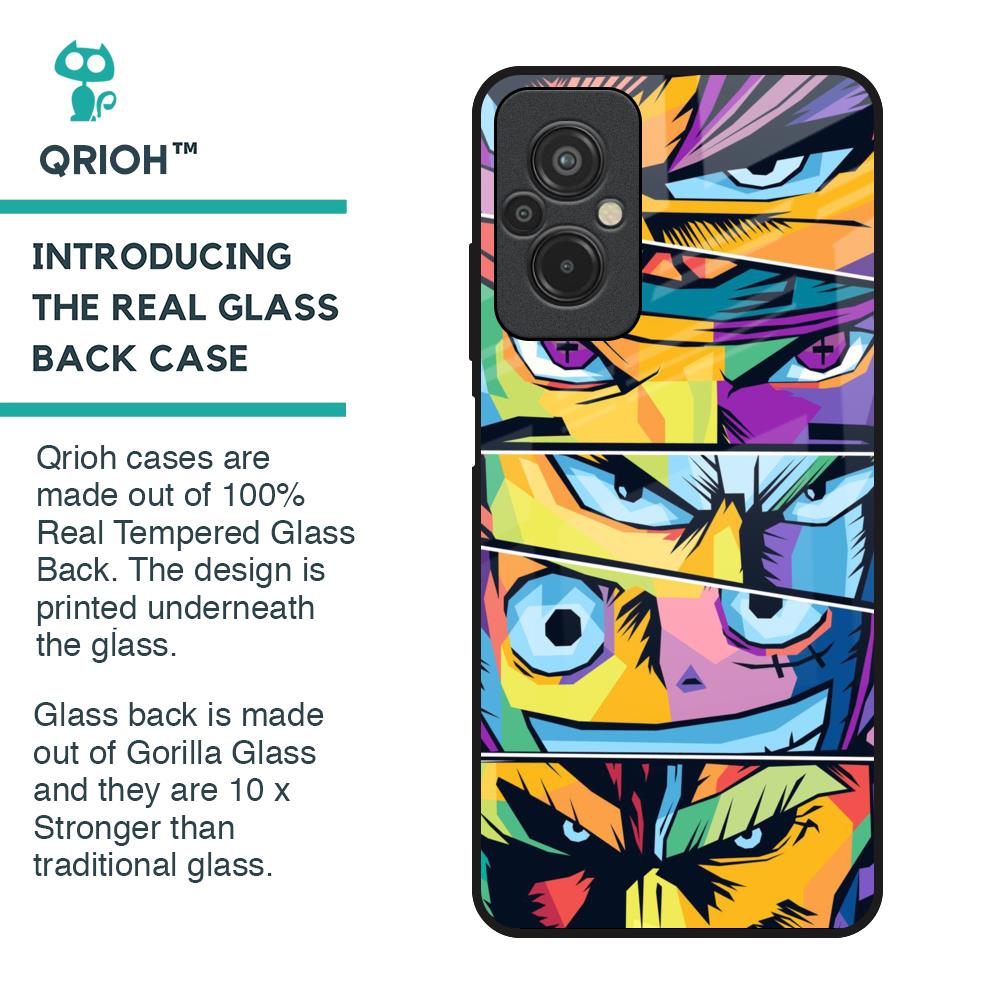 Anime Legends Glass Case for Redmi 11 Prime