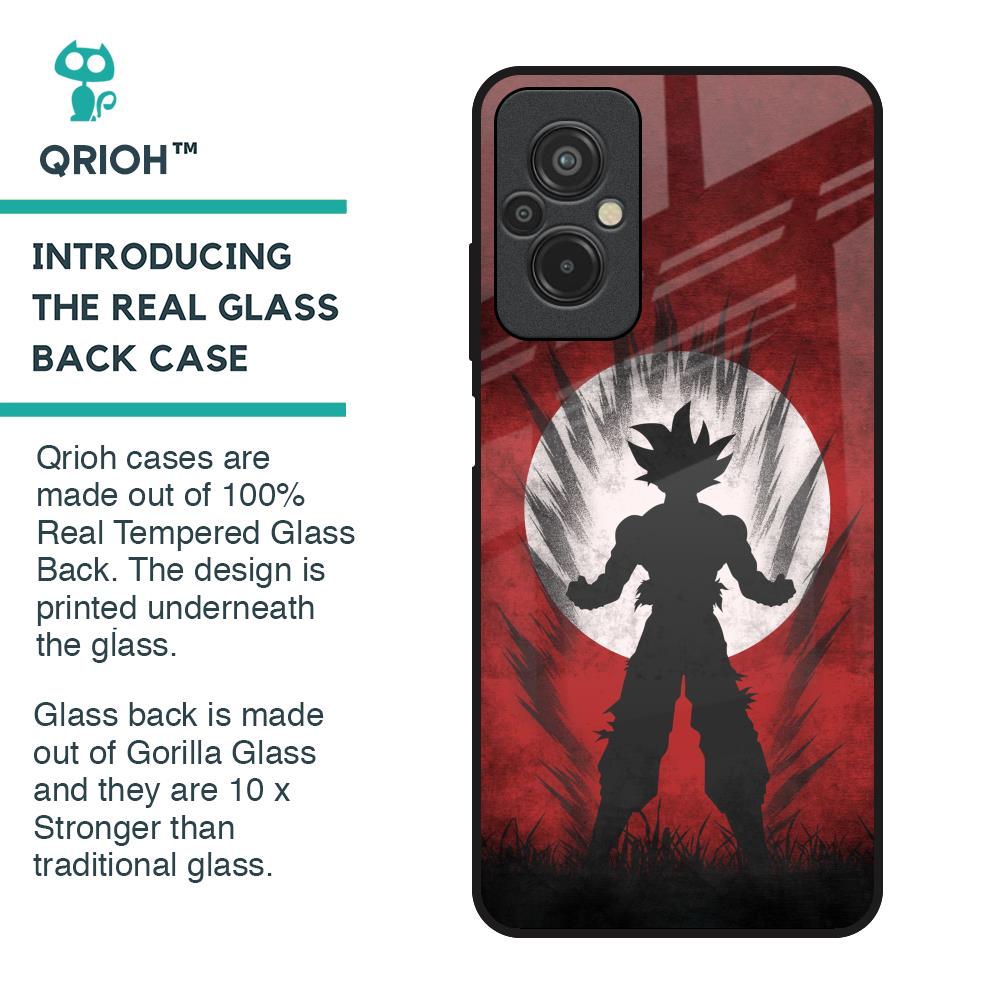 Japanese Animated Glass Case for Redmi 11 Prime