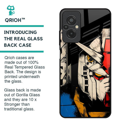 Transformer Art Glass Case for Redmi 11 Prime