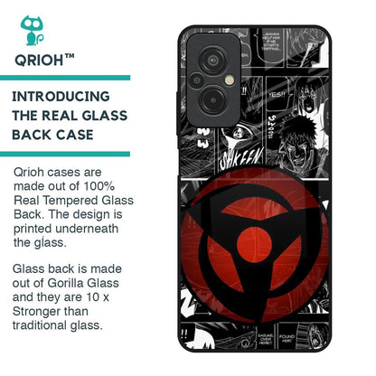 Sharingan Glass Case for Redmi 11 Prime