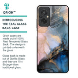 Marble Ink Abstract Glass Case for Redmi 11 Prime